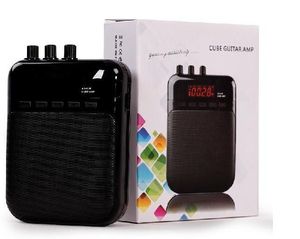 Taşınabilir Çok İşlevli Mini 5 V 3 W Elektro Gitar Amplifikatör Gitar Parçaları Gitar AMP Kaydedici Hoparlör Müzik Aletleri