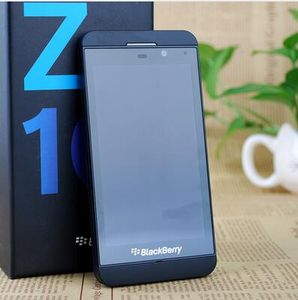 Оригинальный разблокирована Blackberry Z10 Двухъядерный GPS WiFi 8.0MP камера 4,2-дюймовый сенсорный экран 16G хранения Восстановленное сотовый телефон