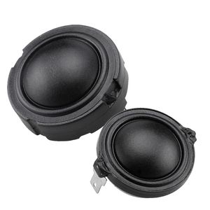 Freeshipping 2pcs 4ohm 80W 1.5inch 25Core Fiber Membrane Rubidium Magnetic Speaker HiFi Enthusiasts Treble Head Tweeter