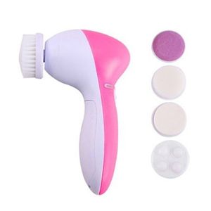 Ferramentas de limpeza 5 in1 Face Facial Cleansing Brush Spa Cuidado com a pele de massagem Spa Esfoliador Limpador #R59