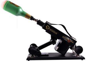 Erkek Mastürbasyon Kupası ve Big Dildo Seks Oyuncak A6 ile Lüks Otomatik Seks Makineli Tüfek Seti