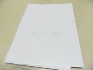 Wholesale-40 2016 levhalar A4 boş su geçirmez mat beyaz mürekkep püskürtmeli yazıcı için vinil etiket YENI ÖZEL MALZEME