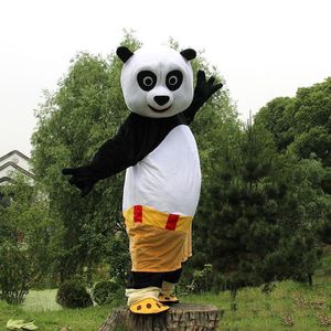2017 Fabrika doğrudan satış Kung Fu Panda PO Maskot Kostüm El Yapımı Karikatür Karakter Yetişkin Boyutu Ücretsiz Kargo