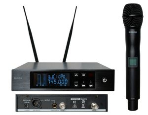Истинное разнообразие UHF Pro беспроводная двойная микрофонная система QLXD24 QLXD2 QLXD4 беспроводной микрофон для стадии