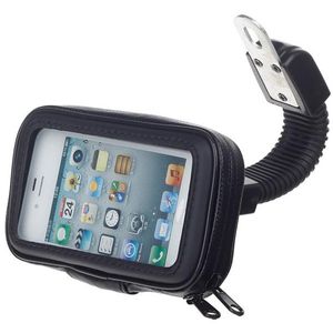 iPhone X 8 7 6S Plus için su geçirmez Motosiklet Çantası Çanta Araç Motor GPS Navigasyon Cep Telefonu Tutucu Standı