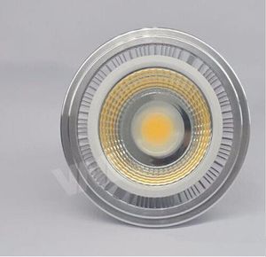 30PCSlot Sıcak satış Dim LED Spotlight AR111 15W Sıcak Soğuk Beyaz COB ES111 QR111 G53 110V 120V 220V 230V 240V Eşit 120W Halojen lamba