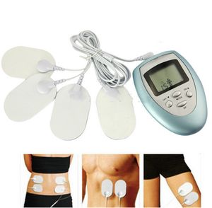 Abnehmen, Körper-Zehn-Therapie-Massagegerät, Brustmassage, Fettverbrenner, Puls-Muskelstimulator mit 1,6-Zoll-LCD-Bildschirm