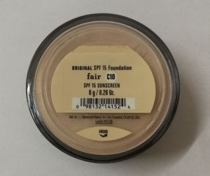 Drop shipping Foundation Minerals original Foundation pó solto 8g C10 justo/8g N10 razoavelmente leve/8g médio C25/8g médio bege N20.