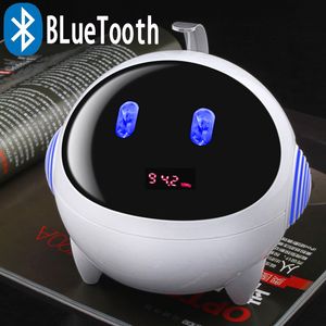 Оригинальный Ibox Spaceman Bluetooth-динамик Q1 с FM Radio SD-карт считыватель сабвуфер портативный робот и светодиодные глаза чужой бас-динамик с дистанционным