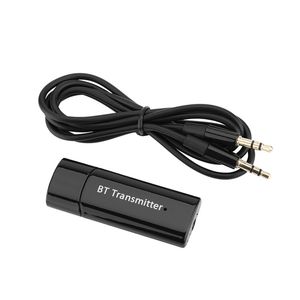 Бесплатная доставка мини Беспроводной Bluetooth 4.0 музыка BT передатчик стерео аудио приемник адаптер USB Dongle черный