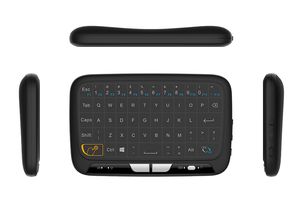 2017 Новый H18 Мини 2.4 г Беспроводная клавиатура с полной сенсорной панелью воздушной клавиатуры для Windows Android TV Box Linux T95M X96 MXQ Pro