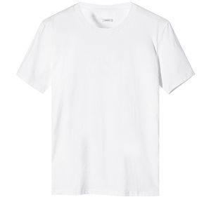 2017 camiseta manga curta branca