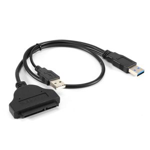 Бесплатная доставка USB 3.0 для SATA 22-контактный жесткий диск драйвер HDD кабель - адаптер конвертер