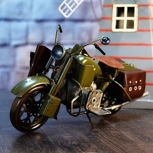 Teneke Motosiklet Modeli, Kişiselleştirilmiş Çocuk 'Oyuncak, Klasik El Işi Sanat Eseri, Yaratıcı Çocuk' Doğum Günü Partisi Hediye, Toplama, Dekorasyon