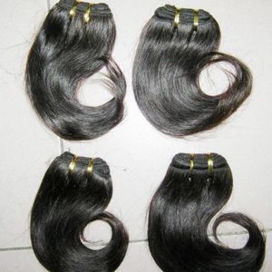 7 pçs / lote melhor fornecedor por atacado negócio de fábrica de negócio cru brasileiro cabelo humano wefts extensões suaves