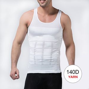 Erkek Zayıflama Vücut Şekillendirici Bira Bellly Buster Iç Çamaşırı Yelek Firma Kontrol Shapewear 150 adet / grup Yüksek Kalite