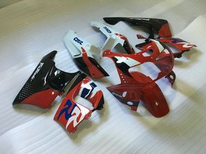 HONDA CBR900RR için ABS Fairing vücut kiti 96 97 CBR 900RR CBR900 CBR 900 893 1996 1997 Kırmızı beyaz Kaplamalar kaporta + hediyeler Hx27