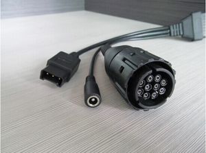 Лучший качественный 10 -контактный инструмент разъема OBD II для BMW ICOM D ICOMD Диагностический кабель мотоцикла ICOMD