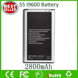 Оптовая класс AAA+ S5 аккумулятор для Sam S5 V i9600 G900 G900A G900T 2800mAh EB-BG900BBE завод прямой