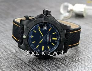 2017 Высокое Качество PVD Black II Seawolf 43mm Автоматический Черный Набор Мужские Часы Резиновый Ремешок Генты Спорт Дешевые Новые Часы Hello_Watch 12 Цвет