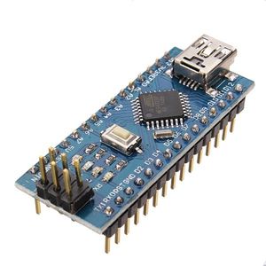 Freeshipping Elektrikli Arduino Için 5 V ATmega328P Nano V3 Için Uyumlu Geliştirilmiş Sürüm Hiçbir Kablo 8 Analog Giriş Pins Kurulu