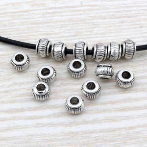 400pcs Alloy Lantern Spacers Beads 5 x7mm For Jewelry Making Bracelet Necklace DIY Accessories D2