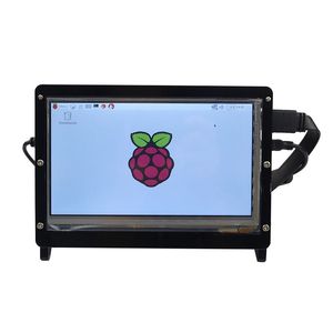 Бесплатная доставка Raspberry Pi 3 акриловый держатель поддержки акриловый чехол только для 7-дюймовый экран дисплея