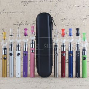 EVOD EGO T Globe Tank Pyrex Стеклянный купол Восковой Воскоп-накопитель Пододвижитель Vape Pen Mini Набор корпусов на молнии для 650 900 1100 мАч