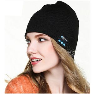 V4.1 Bluetooth Hat мягкий теплый Fasion Шапочка Cap стерео беспроводные наушники наушники гарнитура с микрофоном Handfree для iPhone 7 плюс Samsung