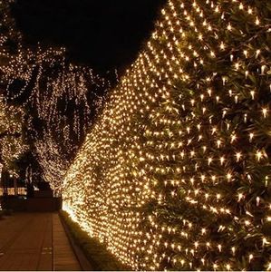 Su geçirmez 220v / 110v 3mx2mled 6m*4m678led açık / kapalı net ışıklar Noel Noel Noel peri ipi tatil düğün partisi dekorasyon