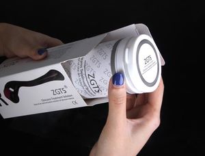 ZGTS Derma Roller 540 игл для кожи ролика титана дермароллер для омоложения антивозражения DHL бесплатно