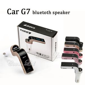 Araba FM Verici MP3 Çalar G7 İşlevli 5 V 2.5A Araç Şarj Kablosuz Araç Ses Desteği Handfree SD TF Kart