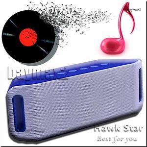 Altoparlante portatile S204 Bluetooth per iPhone Galaxy iPad Tablet PC subwoofer sport all'aperto casa mini regalo TF