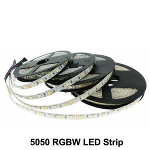 RGBWW/RGBW LED Şerit Işık IP65 Su Geçirmez RGB Renk 3000K/6000K 16.4ft 300 LED'ler ile Halat Aydınlatma 5050 Bant Işığı