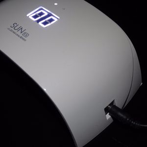 Toptan-Foeonco Sun9x 18W UV lambası Çivi Ranisür Beyaz Işık Zamanlayıcı Kontrolü Profesyonel Tırtı Kurutucu Tüm UV LED tırnak jelleri R