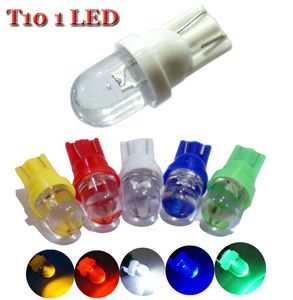 20pcs T10 Beyaz Mavi Kırmızı Yeşil Sarı LED Işık 194 501 W5W Lamba Yan Otomatik Kama LED Ampul Araba Ampul Park Parkı Okuma Kubbe Bagajı