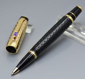 mücevher okul ofis kırtasiye luxurs ile klasik balck ve Altın Makaralı tükenmez kalem Hediye için tükenmez kalemler Yaz