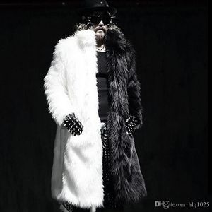 Мужские зимние пальто коты Fose Fur Исправленные куртки повседневные пальцы мужской плюс размер Бесплатная доставка