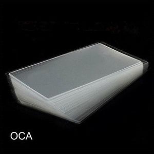 1000 adet 250um Kalın OCA Optik Temizle Yapıştırıcı Tutkal Sticker iphone 5 5 S 6 7 8 Artı X LCD Dokunmatik Ekran Dış Cam