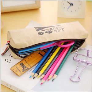 Милый мультфильм Kawaii пенал большой карандаш сумка для детей школьный студент поставки материал корейский канцелярские мешок карандаш ручка сумки