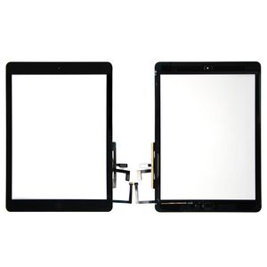 Digitador de painel de vidro de tela sensível ao toque de alta qualidade com botões conjunto adesivo para iPad ar livre DHL