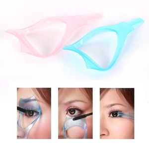 Wholesale-Eyelash Comb Brush Cosmetic Tool Curler Mascara Guard Comb 3 in 1 Tools Women Beauty Health