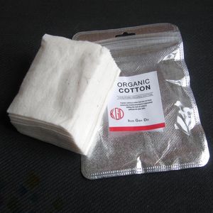 10 шт./лот японский органический хлопок Koh Gen Do Wicks Cottons 80*60 мм для DIY курительные принадлежности DHL бесплатно