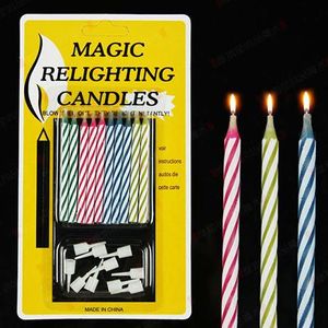 Волшебная смешная перевозка свеча шутка на день рождения вечеринка свечи торт аксессуары рождественские праздничные праздничные свадебные принадлежности услуги