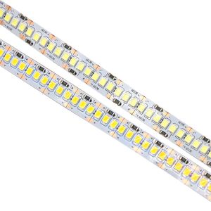 Toptan-DC12V 2835 LED şerit ışığı 240 LED'ler m String şerit halat bandı 3528 3014 Beyaz Sıcak Beyazdan Daha Parlak