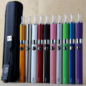 Evod Vape Kit Étui à fermeture éclair mt3 stylo vaporisateur 650/900 / 1100mah e-cigarettes batterie atomiseur avec ust cugetur usb