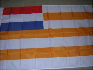 Bandeira do Estado Livre de Orange 1854-1902 África do Sul Bandeira 3 pés x 5 pés de poliéster bandeira do vôo 150 * 90 centímetros bandeira personalizada ao ar livre