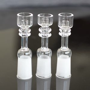 14.4mm 18.8mm Joint Hem Erkek ve Cam Bong Rips için Kadın Temin ile Kubbesiz Kuvars Banger Çanaklar Tırnak