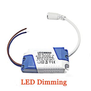 10 pz/pacco LED Dimming 6-7X1W LED Alimentazione Tensione di Ingresso AC220V 260-280ma per celling pannello luce Imbottiture Luce