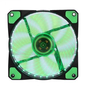 LED sessiz fanlar Bilgisayar PC Isı Lavabo 120mm Fan 3 Işıklar için Soğutucu Soğutma Fanı Yayıyor